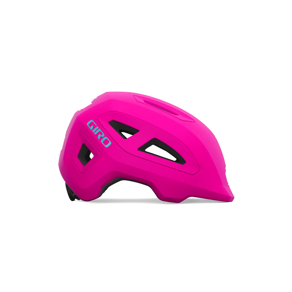 Giro Scamp II Youth Cycling Helmet in Purple
