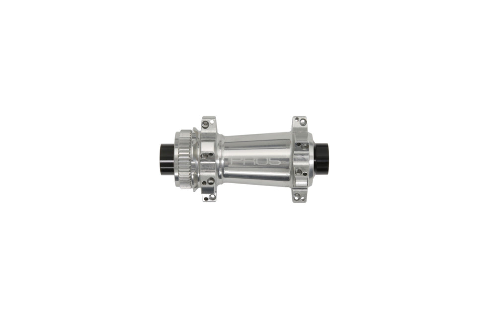Hope Pro 5 Front Centre Lock S/Pull - 24H - 100mm QR,12mm,15mm - Silver / 100 x 12