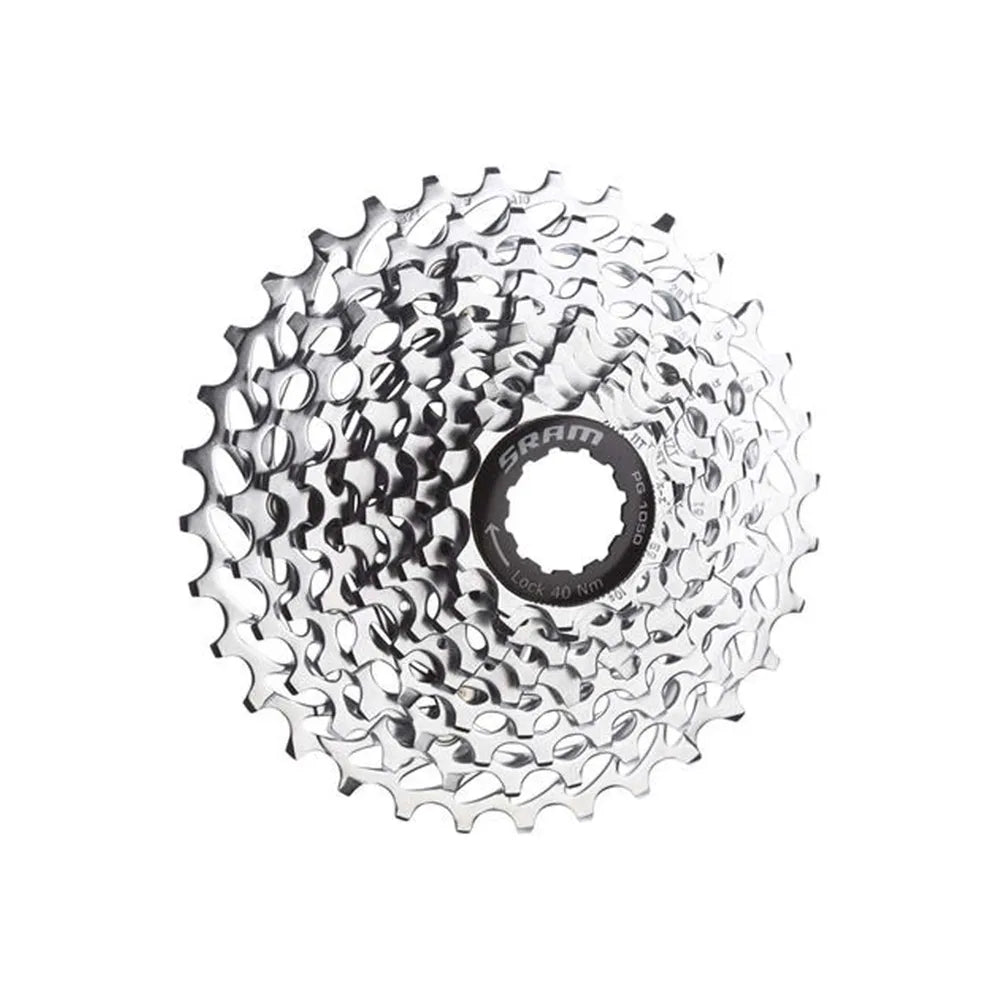 SRAM PG1050 10 Speed Cassette in Silver