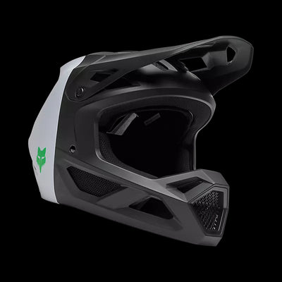 Fox Racing Fox Rampage 5050 Full Face Helmet in Black and White