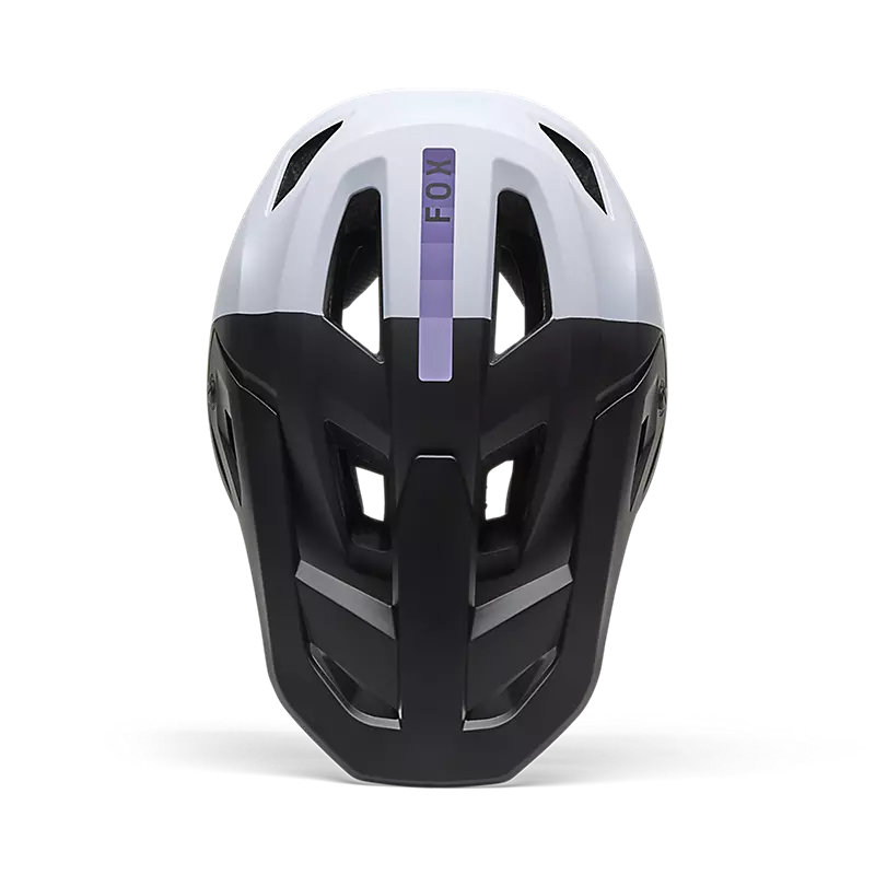 Fox Racing Fox Rampage 5050 Full Face Helmet in Black and White