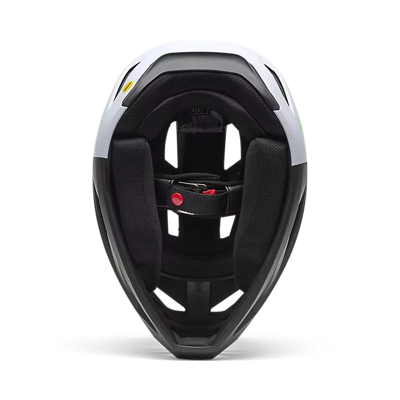 Fox Racing Fox Rampage 5050 Full Face Helmet in Black and White