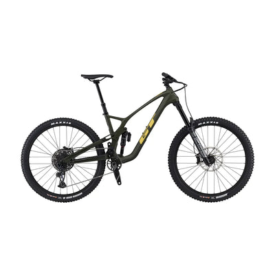 2023 GT Force Carbon Pro Mountain Bike in Military Green