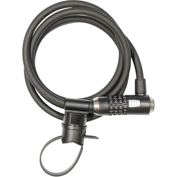 Kryptonite Kryptoflex 12mmx180mm Combination Cable Lock in Black