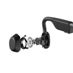 Shokz OpenMove in Slate Grey, controls