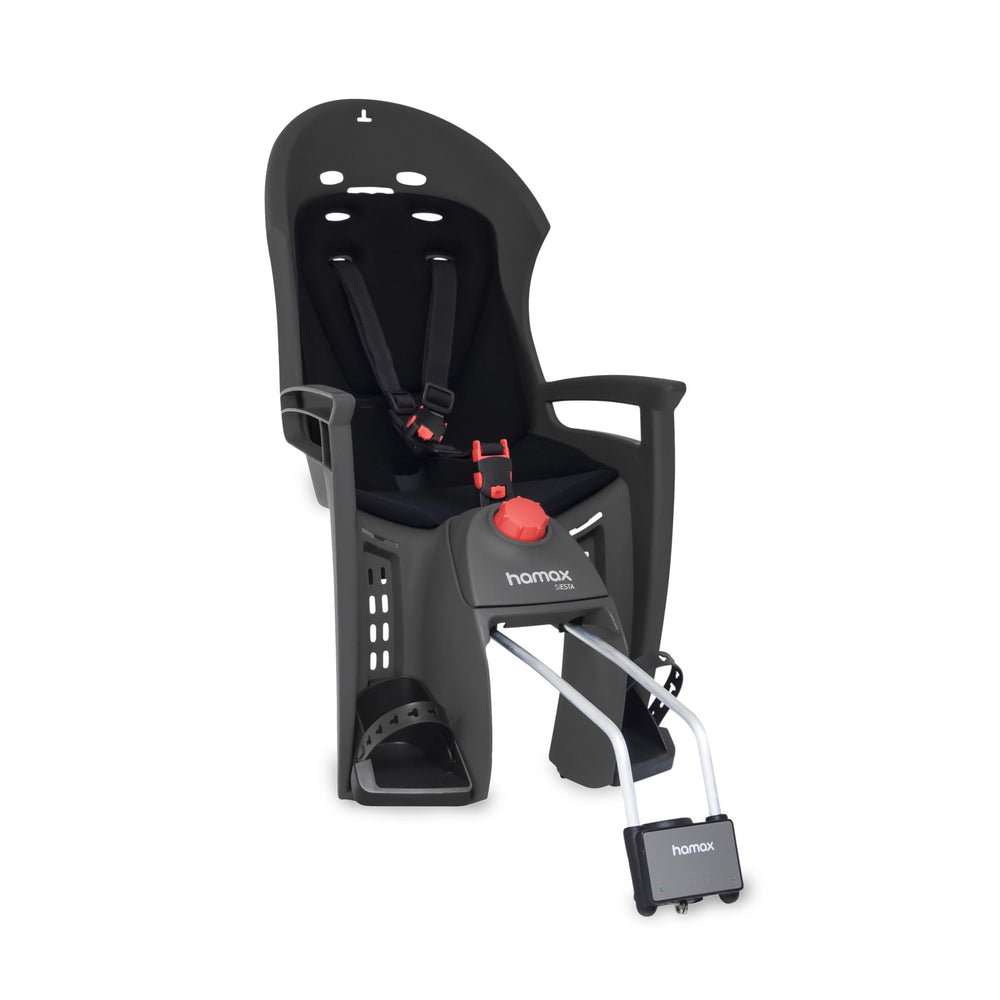 Hamax Siesta With Lockable Bracket 2024: BLACK/ GREY BLACK/GREY size