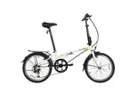 Dahon Dream D6 folding bike in Cloud, side view