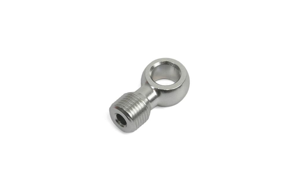 Hope 90 Deg Conn (Suit 5Mm & S.S Hose) Silver