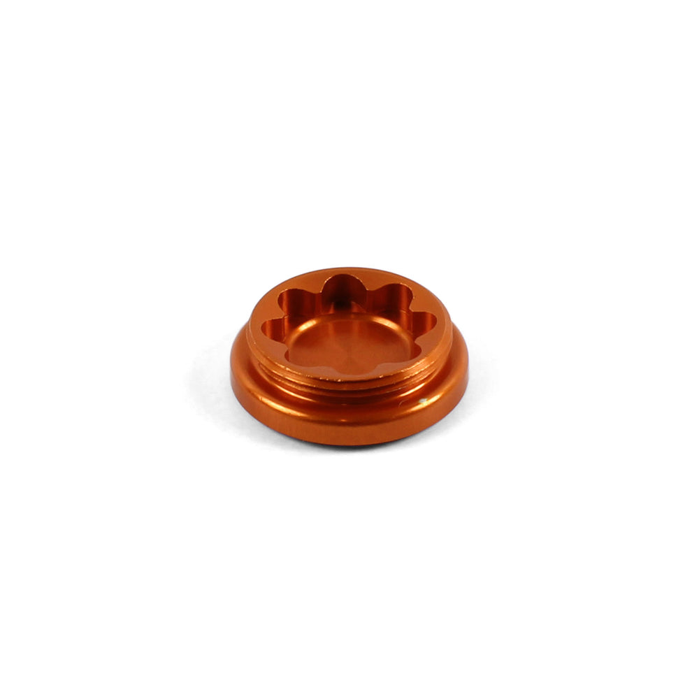 Hope X2 Caliper Bore Caps Orange