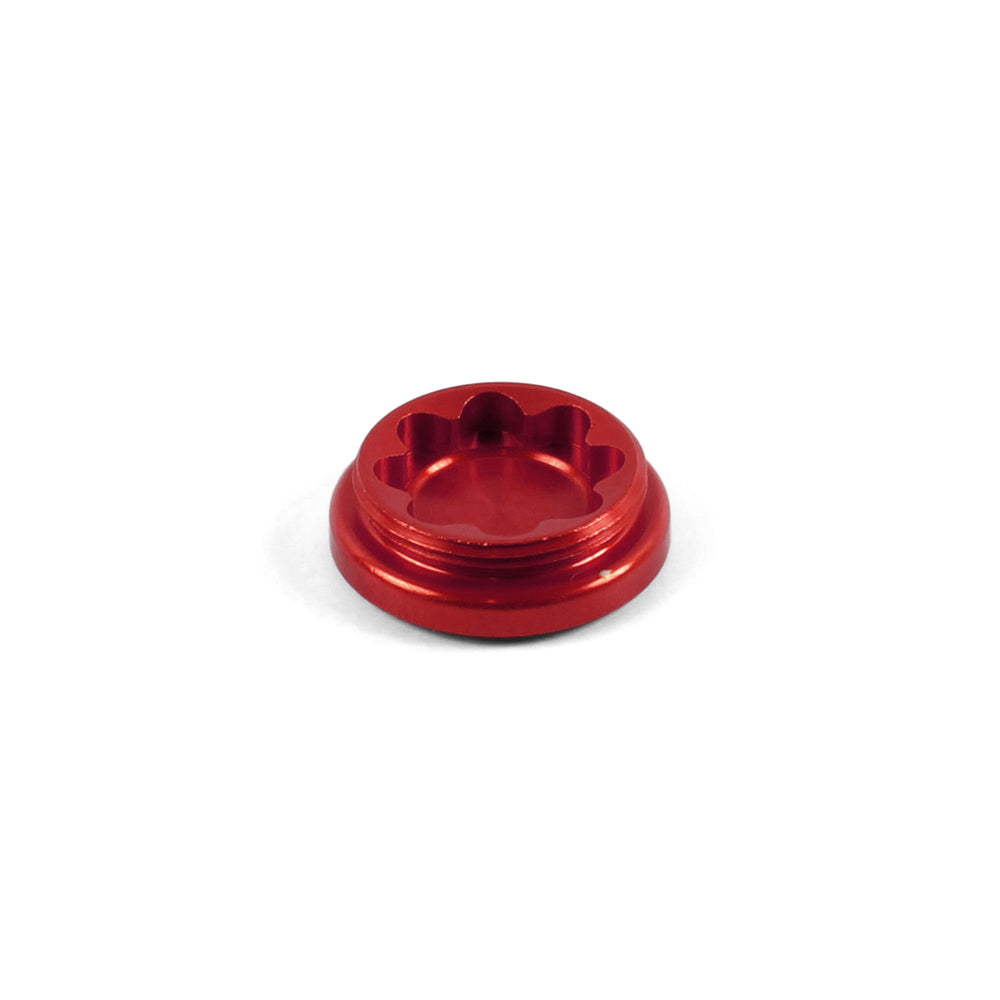 Hope X2 Caliper Bore Caps Red