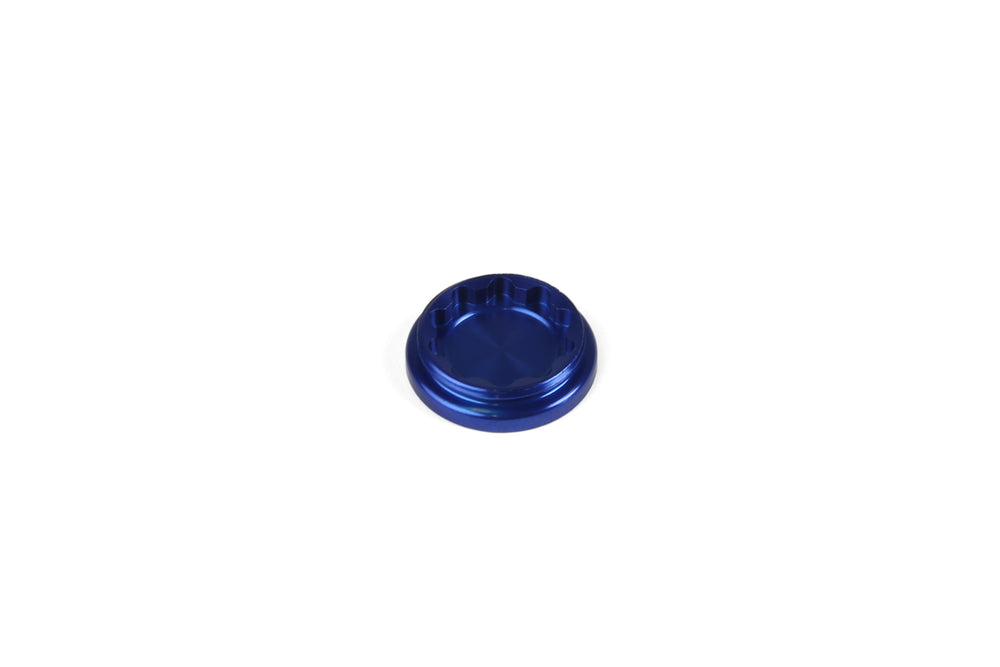 Hope V2 Caliper Bore Caps Blue