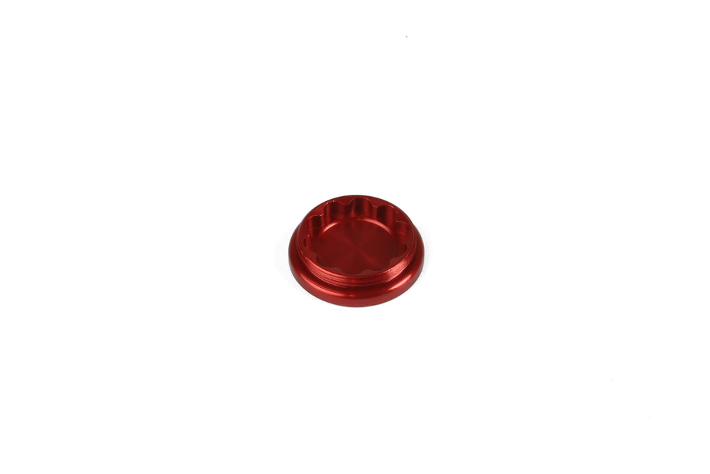 Hope V2 Caliper Bore Caps Red
