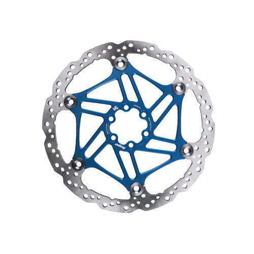 Hope V4 Vented - 6 Bolt - Floating - Blue Disc