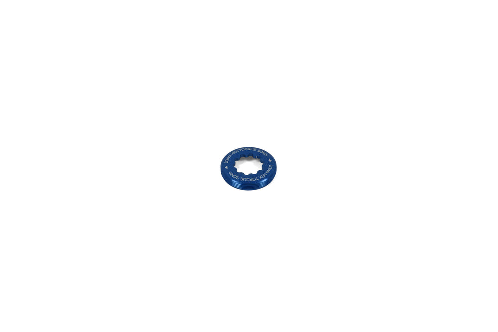 Hope EVO Crankset - Extraction Captive Nut - Blue