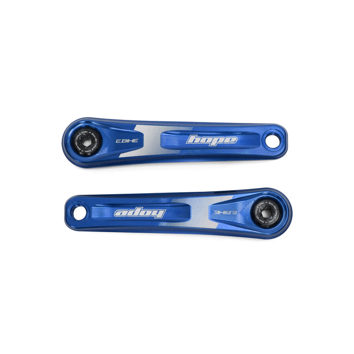 Hope E-Bike Crankset - Specialized Offset - Blue