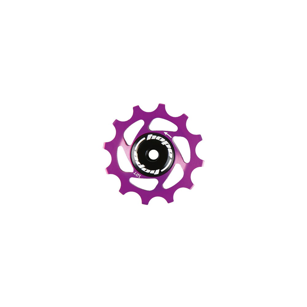 Hope 12 Tooth Jockey Wheel - Purple