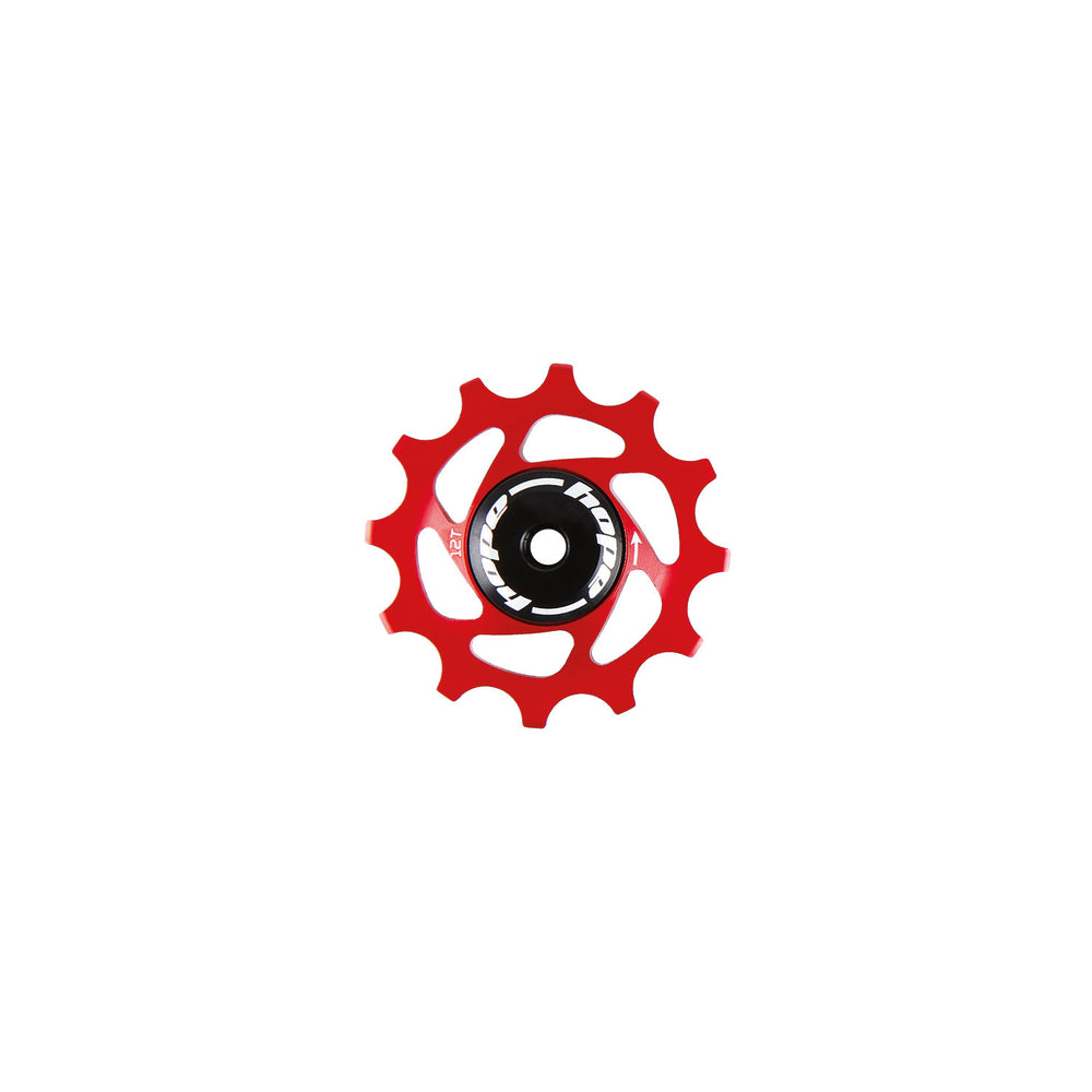 Hope 12 Tooth Jockey Wheel - Red