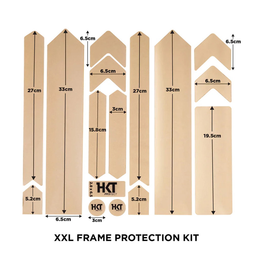 HKT Plus FRAME PROTECTION KIT GLOSS CONTOUR, BLK,