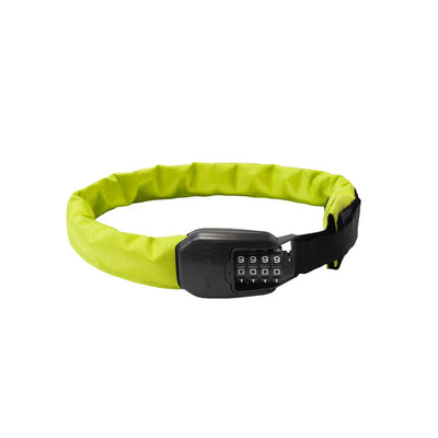 Hiplok 6mm Spin Wearable Chain Lock in Yellow
