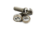 Hope M10 Stainless Steel Bolts/Washers(Pair) Domed