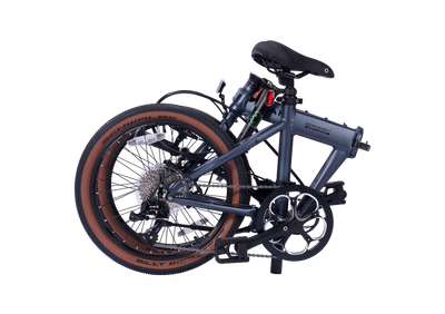 Dahon Hemingway GR folding bike in Ash Gray, second view