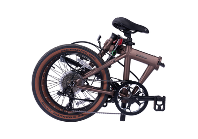 Dahon Hemingway GR folding bike in Rust, second view