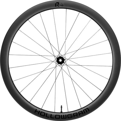 HollowGram R45 700c Carbon CL Disc Tubeless Front Wheel