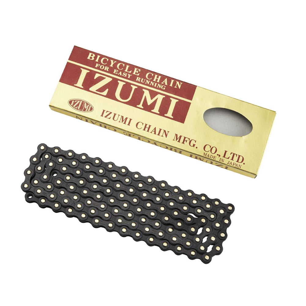 izumi ES410 JB/JB 1/2" X 1/8" Track Chain 116L Black