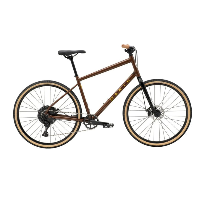 2025 Marin Kentfield 2 Hybrid Bike in Brown