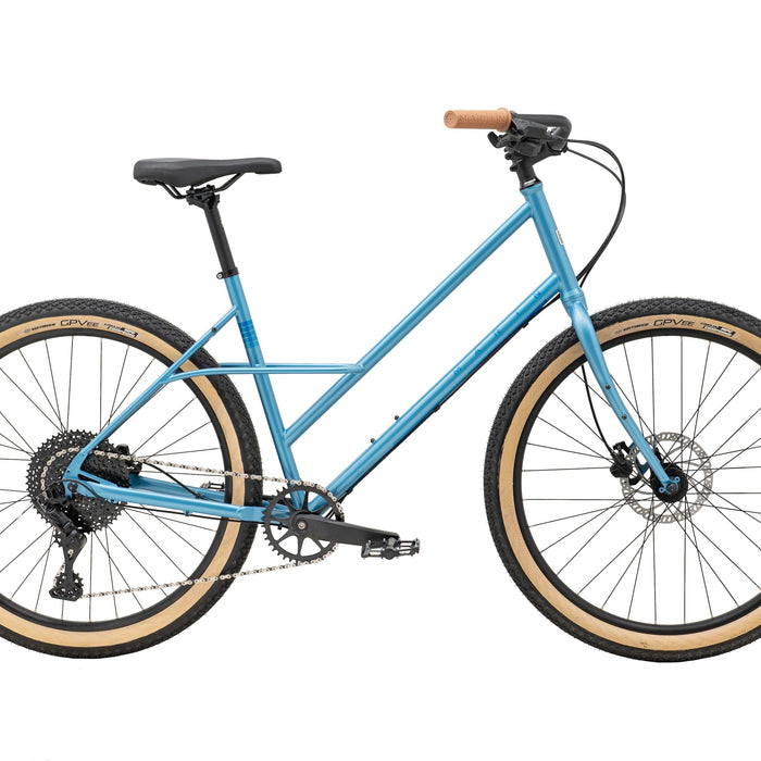 2025 Marin Larkspur 1 Hybrid Bike in Blue