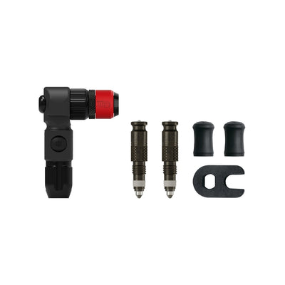 Lezyne ABS Pro Clik Chuck With Schwalbe Clik Valve Cores