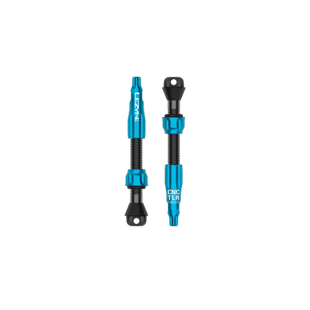 Lezyne CNC TLR Valve 44mm Blue