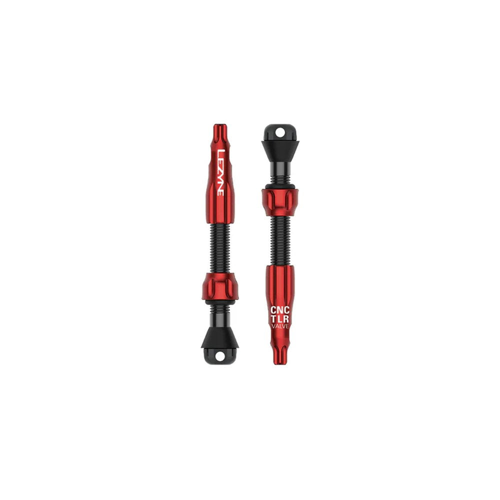 Lezyne CNC TLR Valve 44mm Red