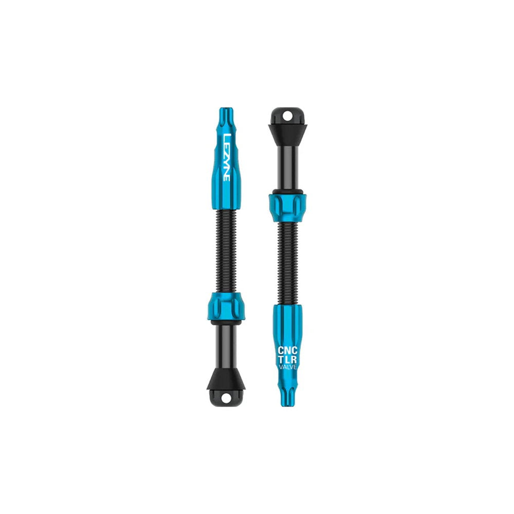 Lezyne CNC TLR Valve 60mm Blue