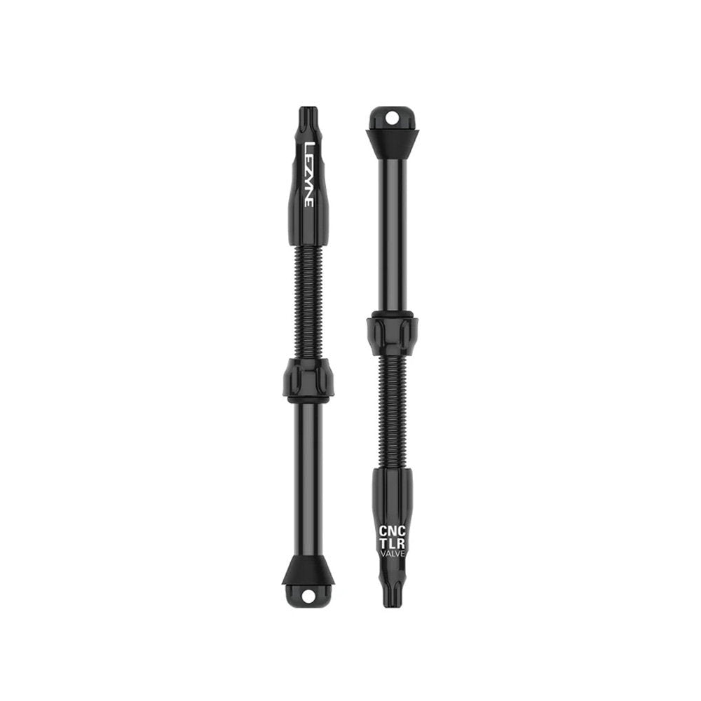 Lezyne CNC TLR Valve 80mm Black