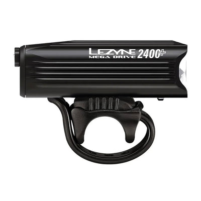 Lezyne Mega Drive 2400+ Front Black