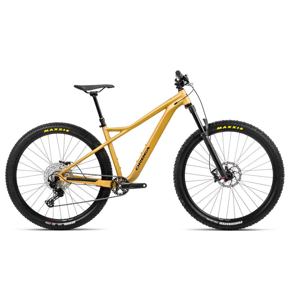 Orbea LAUFEY H10 Hardtail Mountain Bike in Golden Sand