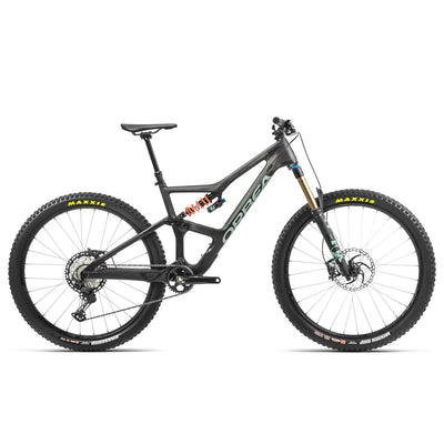 Orbea OCCAM M10 LT Full Suspension Carbon Mountain Bike in Green