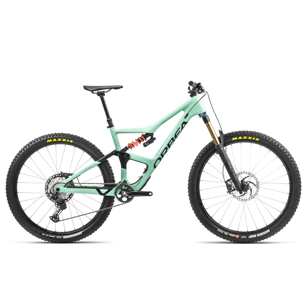 Orbea OCCAM M10 LT Carbon Mountain Bike in Ice Green