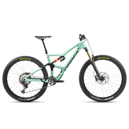 Orbea OCCAM M10 LT Carbon Mountain Bike in Ice Green