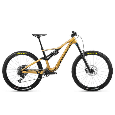 Orbea RALLON M10 Carbon Full Suspension Mountain Bike in Gold