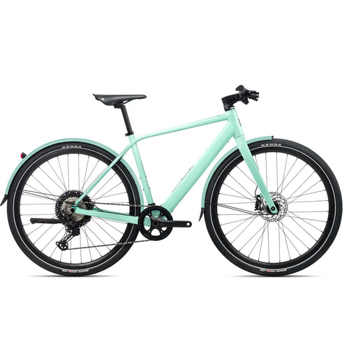 Orbea VIBE H10 MUD Electric Hybrid Bike in Blue