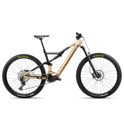Orbea RISE H30 Alloy Electric Mountain Bike in Gold