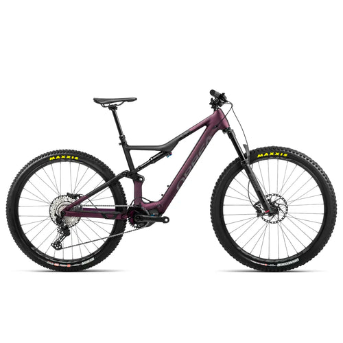 Orbea RISE H30 Alloy Electric Mountain Bike in Mulberry