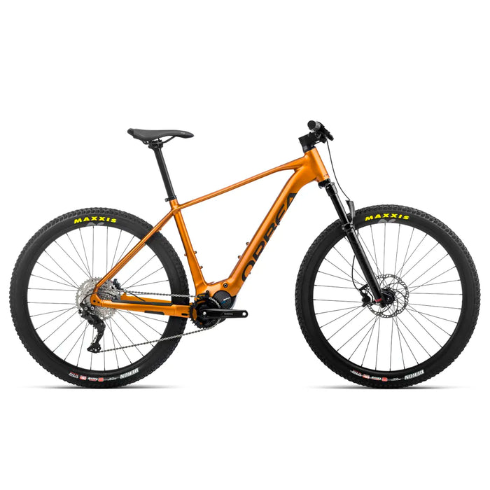 Orbea URRUN 30 Electric Hardtail Mountain Bike in Orange