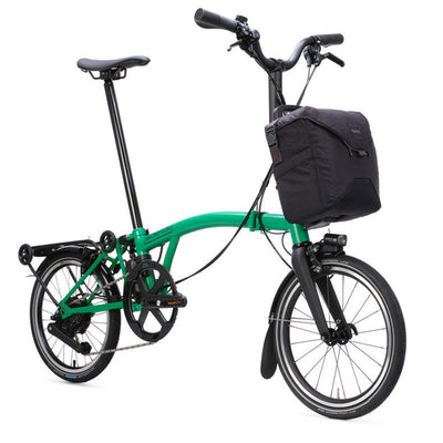 2026 Brompton Electric P Line with SuperRoll+ - e-Motiq system Folding Bike in Palm Green