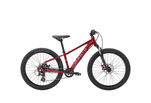 2026 Marin Bayview Trail 24 Inch Kids Bike in Red
