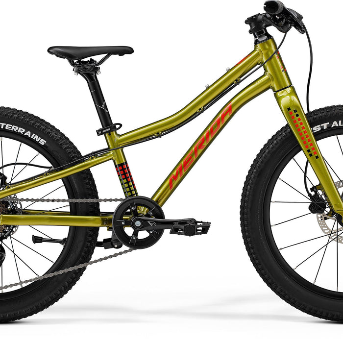 2025 Merida Matts J.20+ Kids Bike in Green