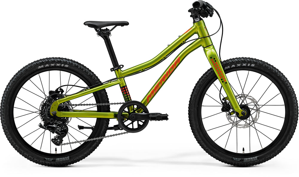 2027 Merida Matts J.20+ 20 Inch Kids Bike In Fall Green