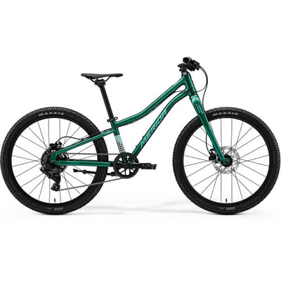 2025 Merida Matts J.24+ 24 Inch Kids Mountain Bike in Evergreen